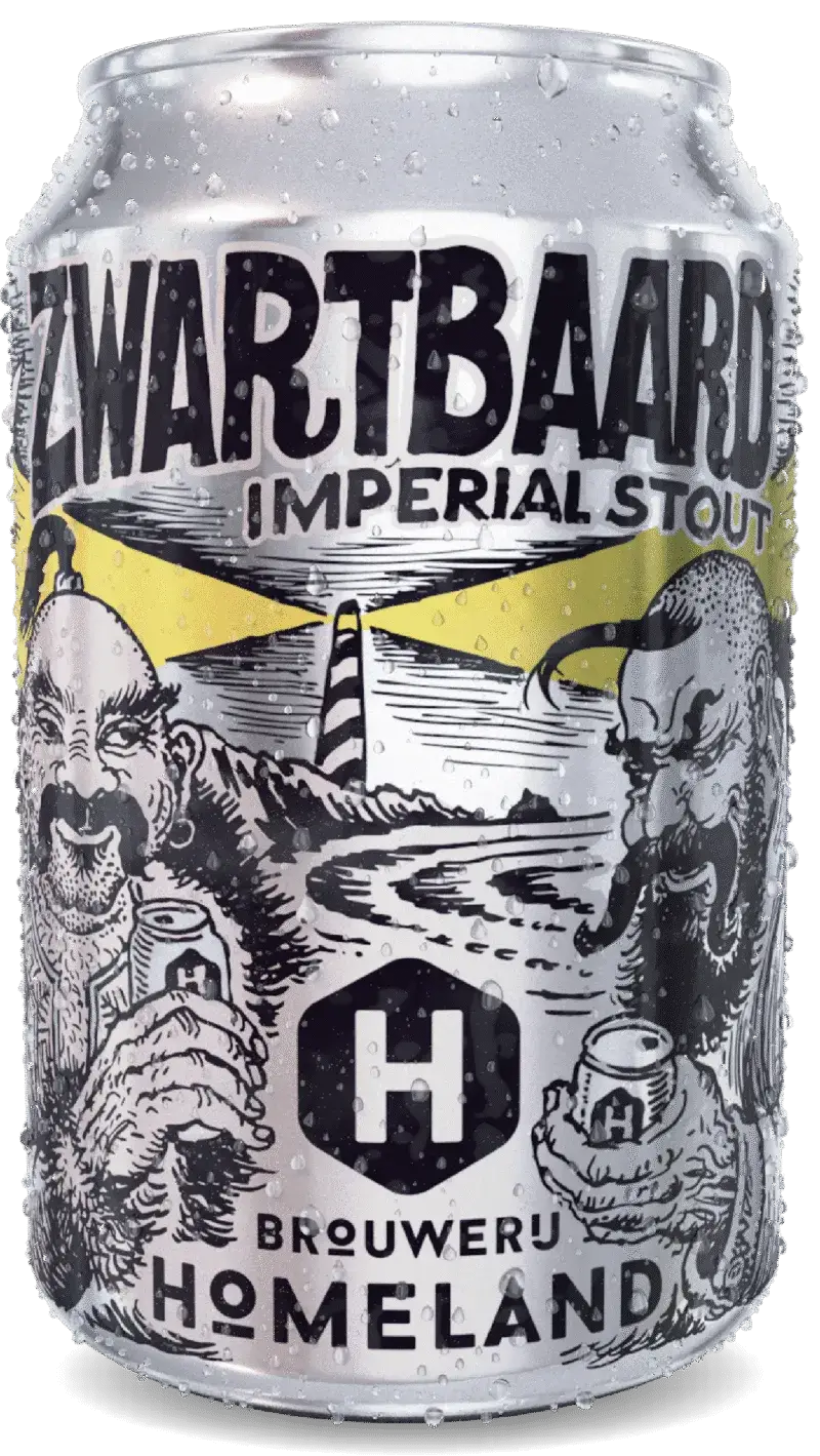 Zwartbaard Imperial Stout Brouwerij Homeland - Zwartbaard Imperial Stout