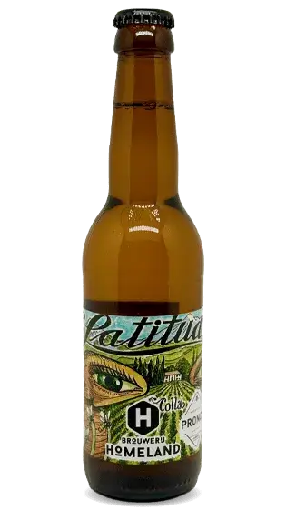 Fles Latitude#4 Brouwerij Homeland - Zeebonk Neipa bier