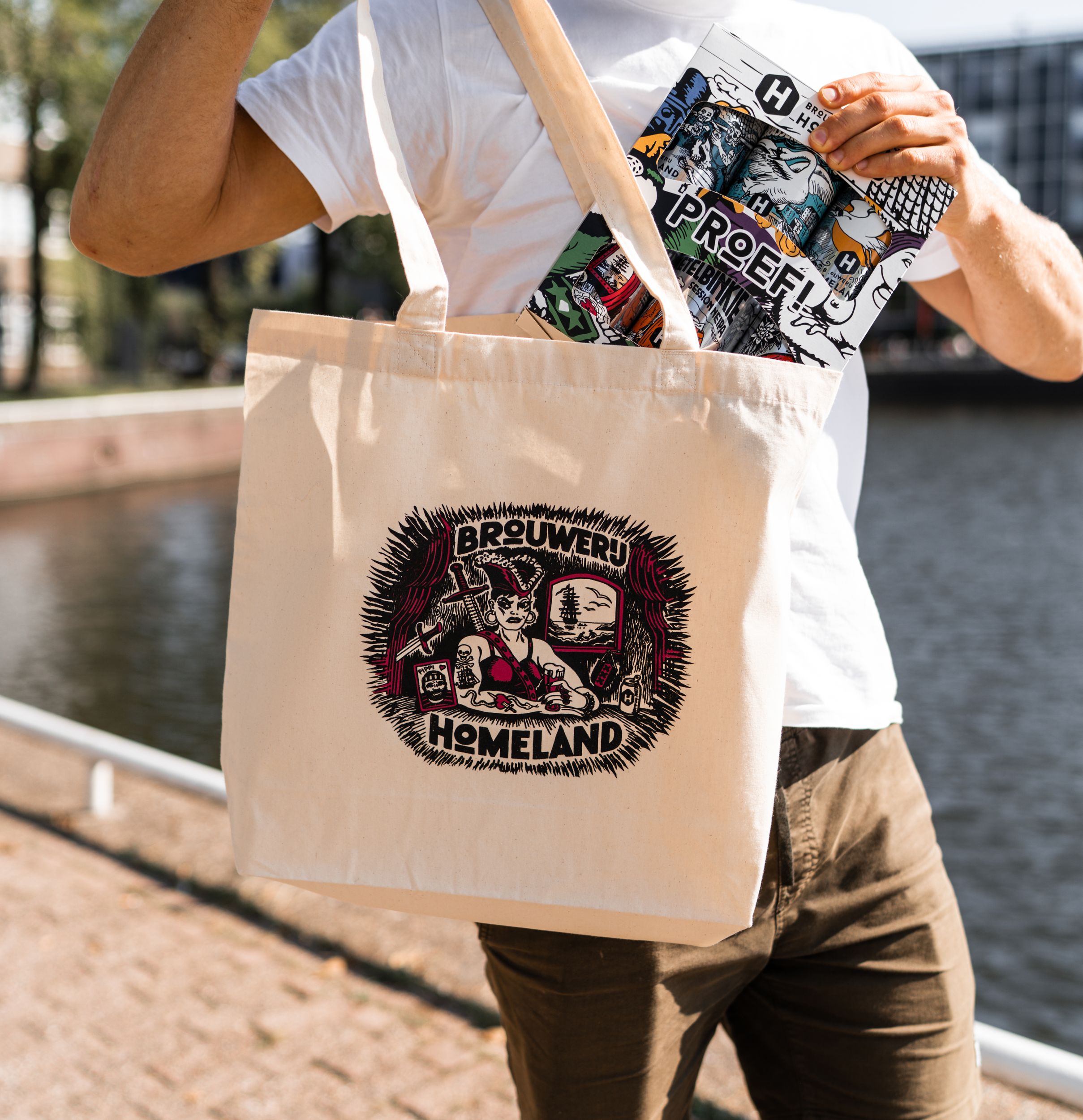 Brouwerij Homeland-Wit tasje