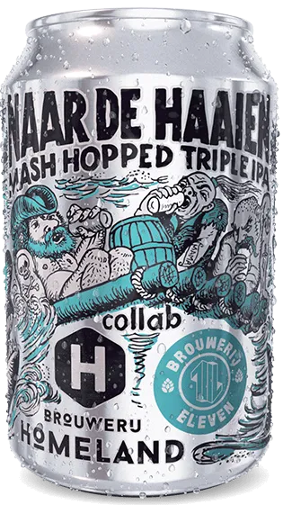 Brouwerij Homeland - Naar de Haaien ipa