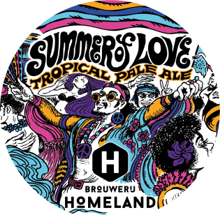 Brouwerij Homeland Summer of love Pal ALE