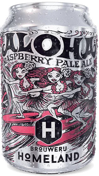 brouwerij Homeland-Aloha Raspberry Pale Ale