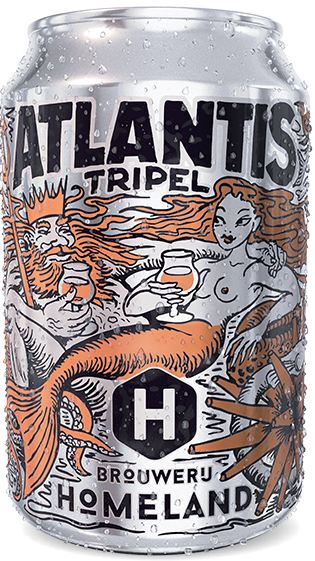 brouwerij Homeland-atlantis tripel blik los