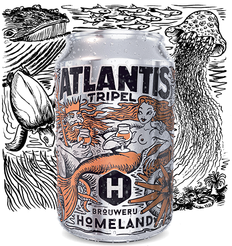 brouwerij Homeland-atlantis tripel