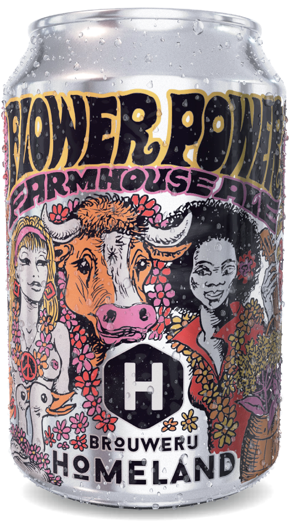 Brouwerij Homeland - Flower Power-Farmhouse Ale
