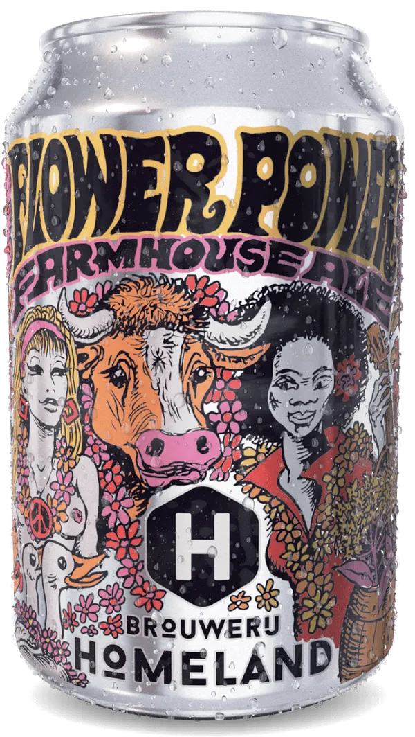 Brouwerij Homeland - Flower Power-Farmhouse Ale