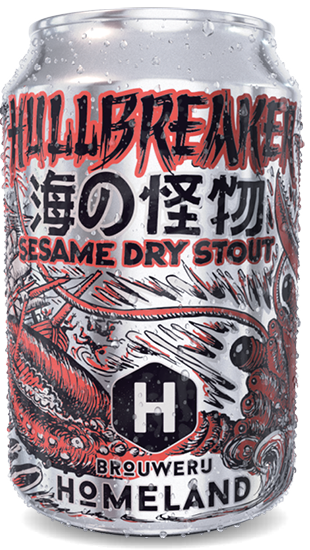 brouwerij Homeland - hullbreaker sesame dry stout