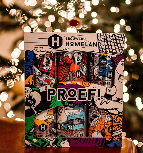 Brouwerij Homeland-Proef de kerst