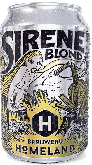 brouwerij Homeland - sirene -blond bier