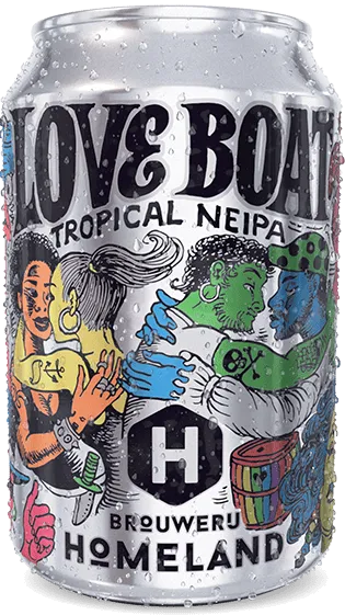 brouwerij Homeland -tropical neipa - love boat