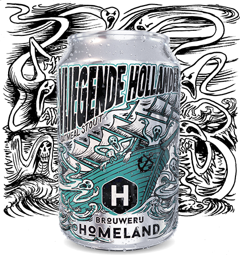 Brouwerij Homeland - Vliegende Hollander - Oatmeal Stout